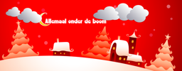 Allemaal onder de boom