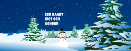 Een kaart met een geheim