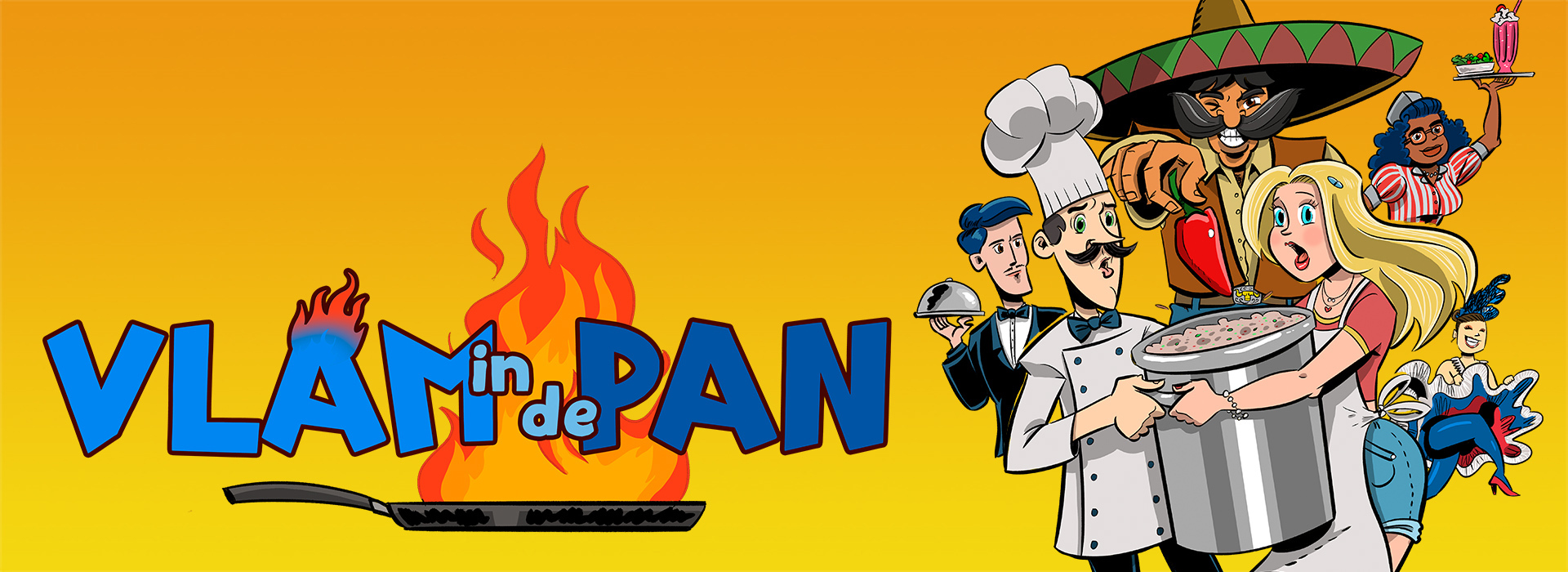 Vlam in de pan